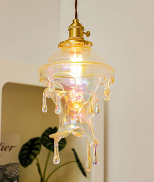 Water Droplets Resin Pendant Lamp