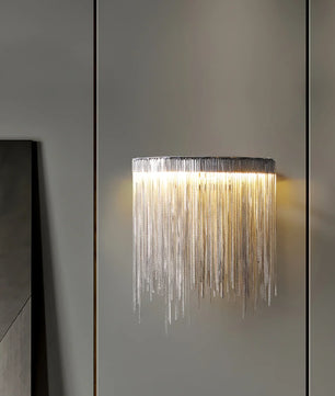 Cadena Tassel Wall Lamp