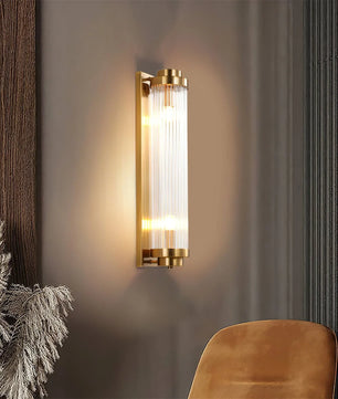 Pillar Offset Wall Lamp