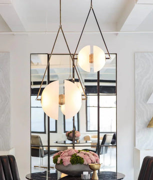 Oyster Glass Pendant Lamp