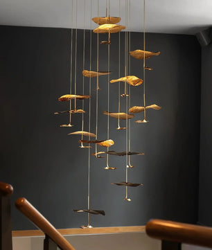 Lotus Leaf Chandelier