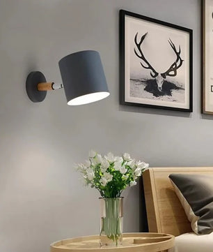 Nordic Macaron Cylinder Rotatable Wall Lamp S38