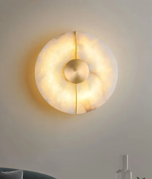 Artistic Alabaster Wall Lamp