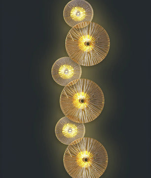 Lotus Leaves Wall Lamp