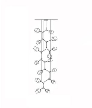 Bifurcation Bubble Chandeliers