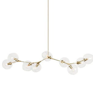 Perry Globe Horizontal Chandelier