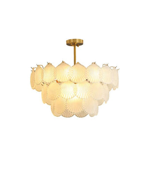 Shell Glass Chandelier