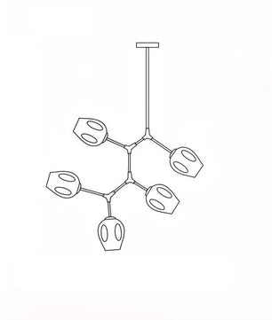 Bifurcation Bubble Chandeliers