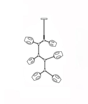 Bifurcation Bubble Chandeliers