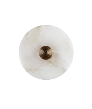 Round Alabaster Wall Lamp