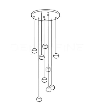 Ball Crystal Chandeliers