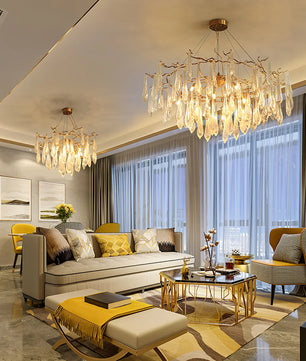 Branchs Brass Chandelier