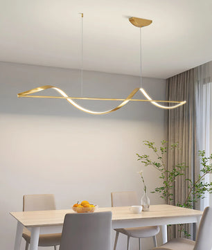 Whisper Linear Island Chandelier