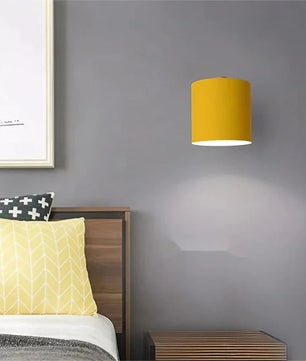 Nordic Macaron Cylinder Rotatable Wall Lamp S38