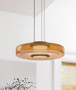 Nordic postmodern creative glass pendant light