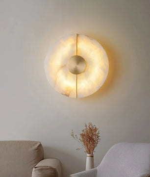 Artistic Alabaster Wall Lamp
