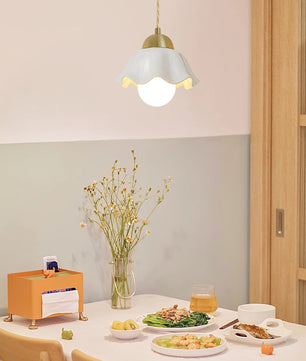 Ceramics Floral Pendant Light