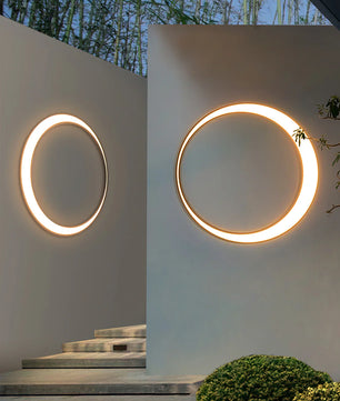 Moon Outdoor Wall Lamp