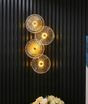 Lotus Leaves Wall Lamp