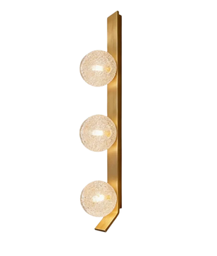 Cristallo Crackle Glass Wall Sconce