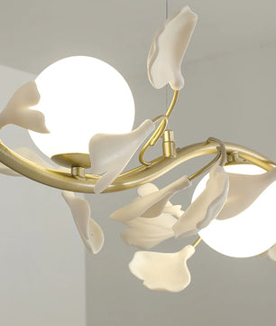 Gingko Glass Chandelier