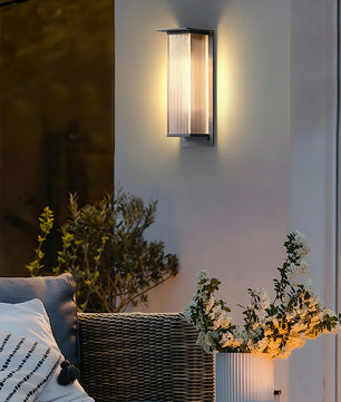 Oleron Box Outdoor Wall Lamp