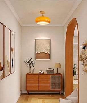 Retro Bauhaus Glass Ceiling Lamp S87