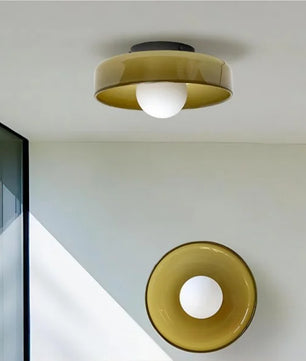 Modern Round Flush Mount Morandi Ceiling Light S80