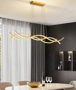 Wave Island Chandelier