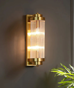 Pillar Offset Wall Lamp