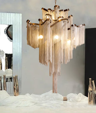 Fringe Chandelier