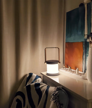 Portable Lantern Table Lamp
