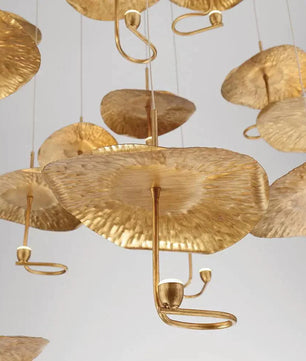 Lotus Leaf Chandelier
