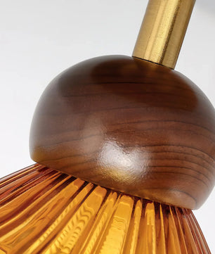 Kapok Wood Ceiling Light