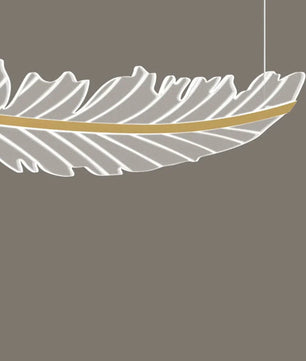 Modern Leaf Shaped Chandelier