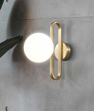 ENGILLA Oval Ring Wall Lamp