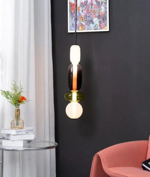 Modern Candied Glass Pendant Light S165