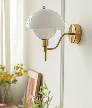 Anchored Orb Wall Lamp