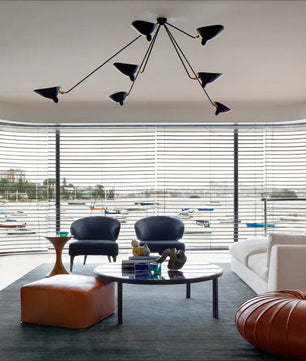 Serge Mouille Ceiling Lamp B