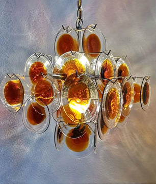 Mazzega Vistosi Chandelier
