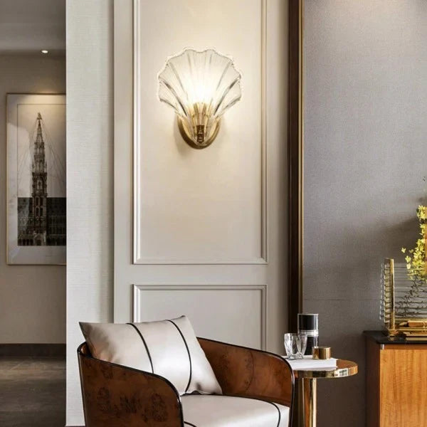 Shell Wall Light