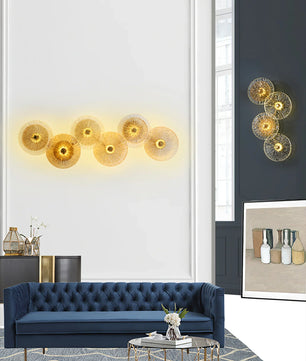 Lotus Leaves Wall Lamp