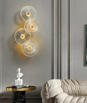 Lotus Leaves Wall Lamp