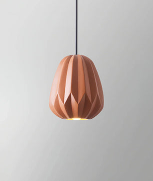 Papaya Resin Pendant Lamp