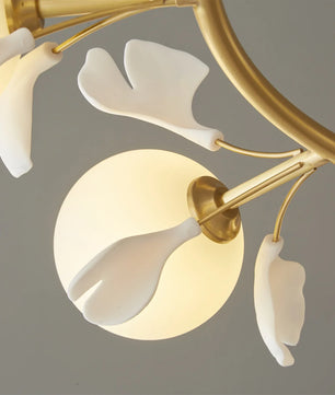 Allanie Gingko Round Chandelier