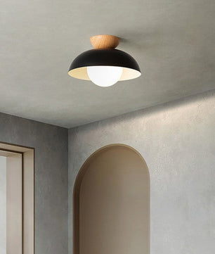 Minimalist Nordic Semi Ceiling Light S81
