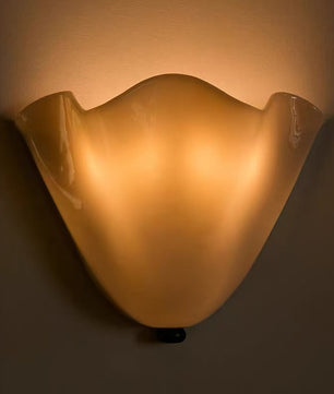 Nori Drape Glass Wall Sconce