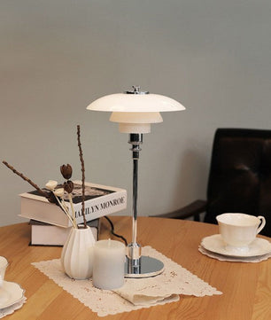 Danish Disc Multilayer Metal Table Lamp S109