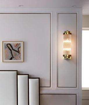Pillar Offset Wall Lamp