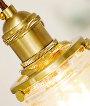 Water Droplets Resin Pendant Lamp